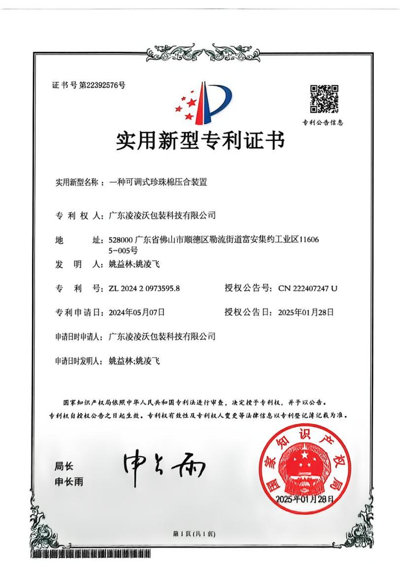 专利证书二